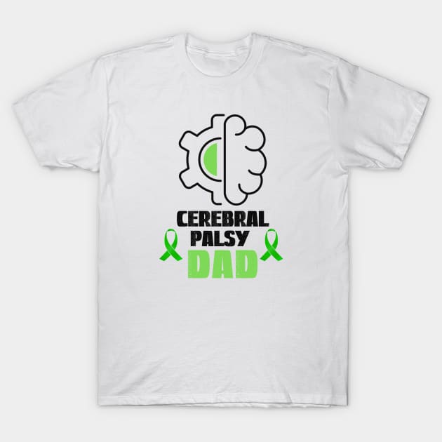Cerebral Palsy, Cerebral Palsey Warrior T-Shirt by Cor Designs